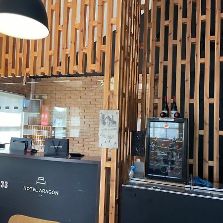 Hotel Aragon La Puebla De Alfinden Eksteriør bilde