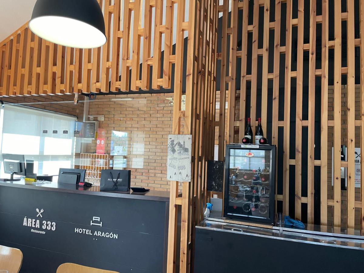 Hotel Aragon La Puebla De Alfinden Eksteriør bilde